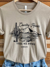 Load image into Gallery viewer, "Country Roads Take Me Home" t-shirt