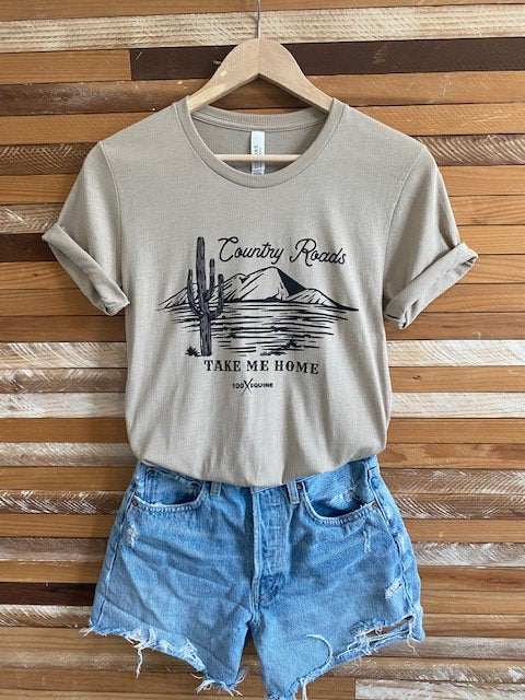 "Country Roads Take Me Home" t-shirt